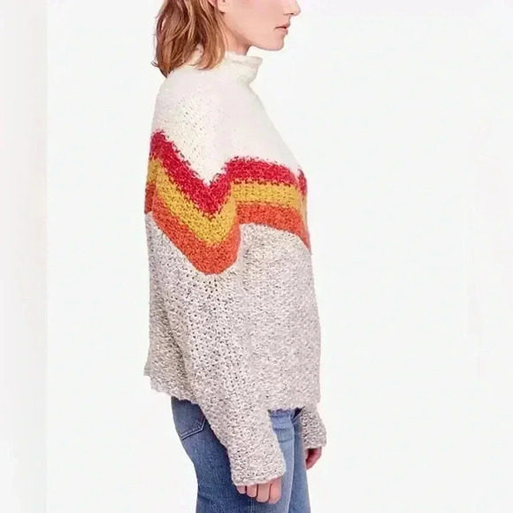 Free People Turn Around Tunic Sweater - Picture 2 of 6